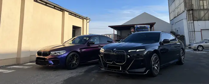 BMW M5 a BMW 7