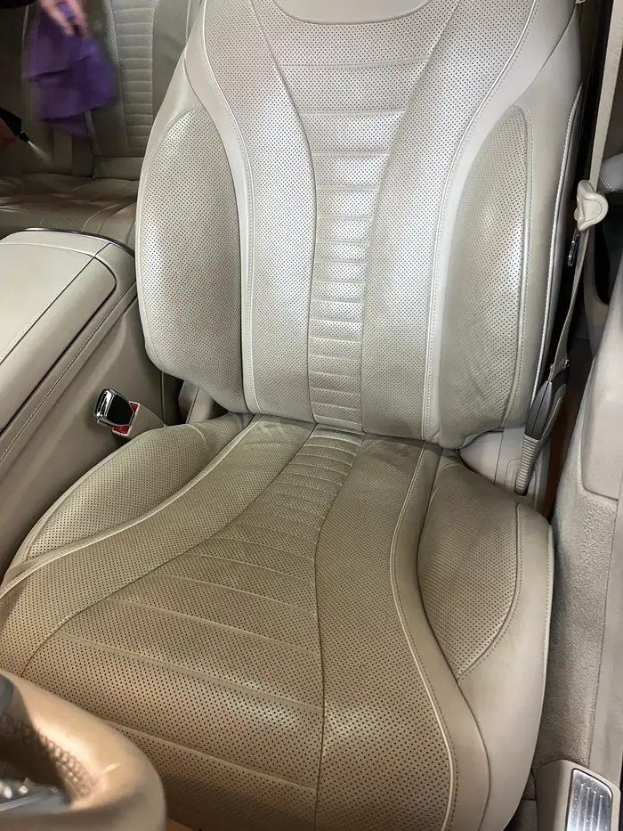 Mercedes S přední sedačky